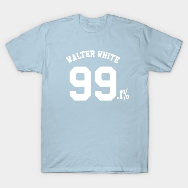 99% Blue Meth T-Shirt by Soriagk